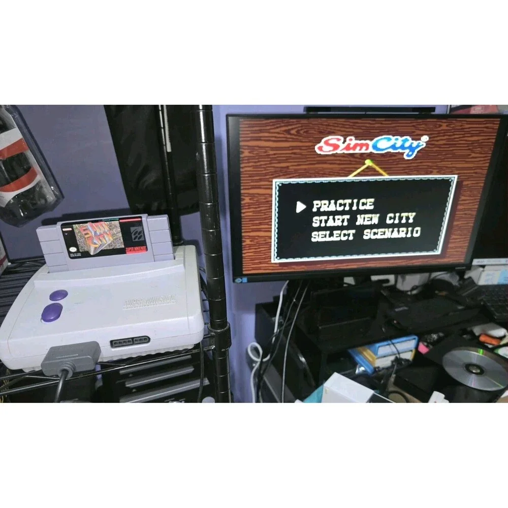 Nintendo simcity super